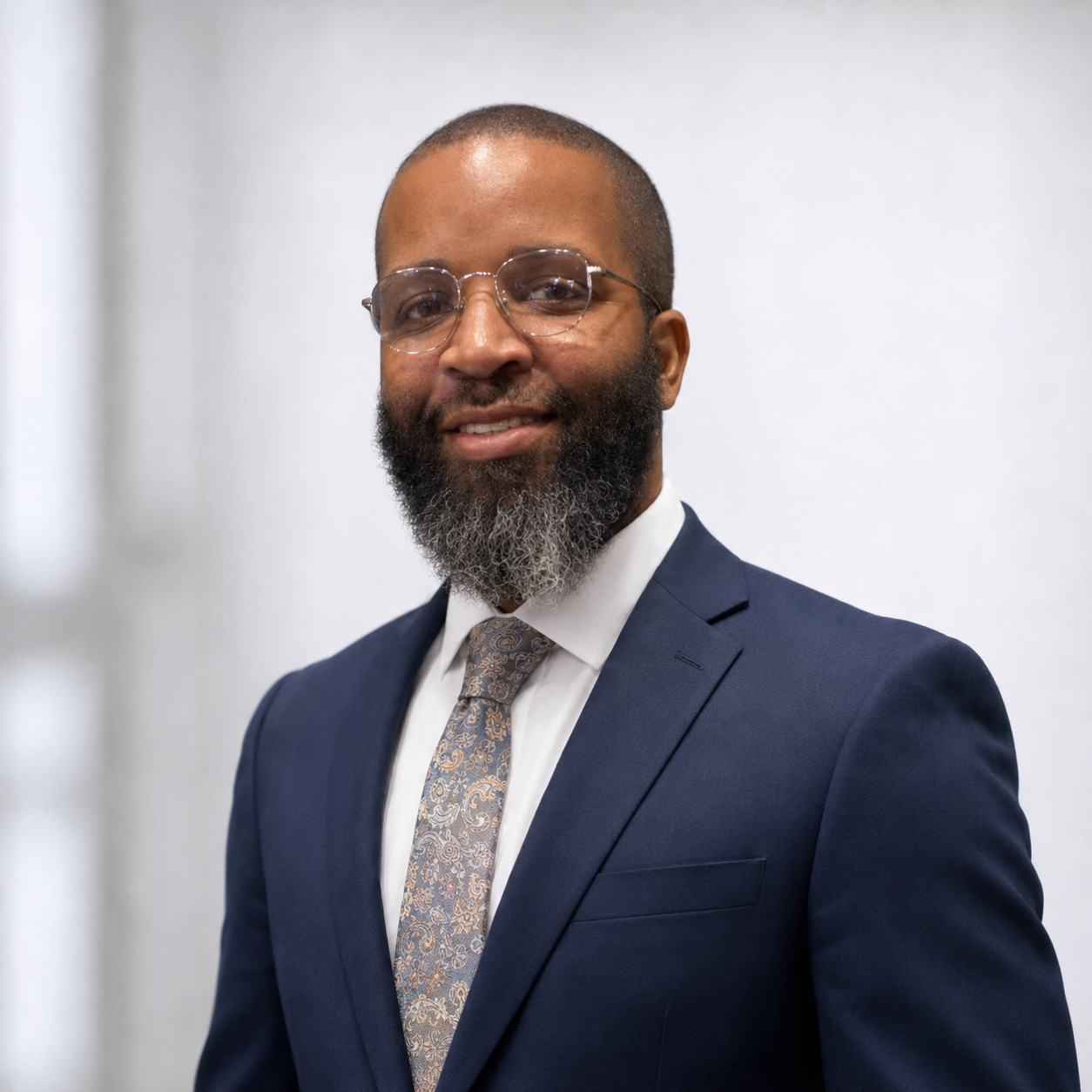 Portrait of Pernell (Khalil) Thompson, Founder & Executive Director